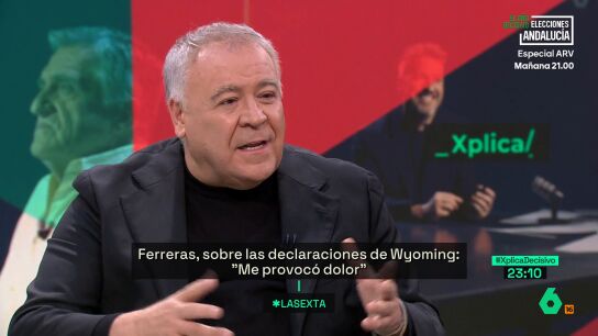 Ferreras, tras la agresi&oacute;n a Wyoming: "La intolerancia es un veneno muy peligroso. En Espa&ntilde;a ahora no es una an&eacute;cdota, es algo m&aacute;s"