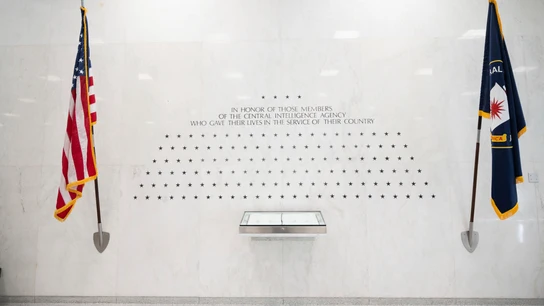 El muro de los caídos de la CIA El muro de los caídos de la CIA