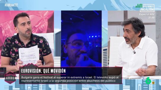 Juan del Val reacciona al gran resultado de Israel en el televoto de Eurovisi&oacute;n: "Tiene pinta de ama&ntilde;o"