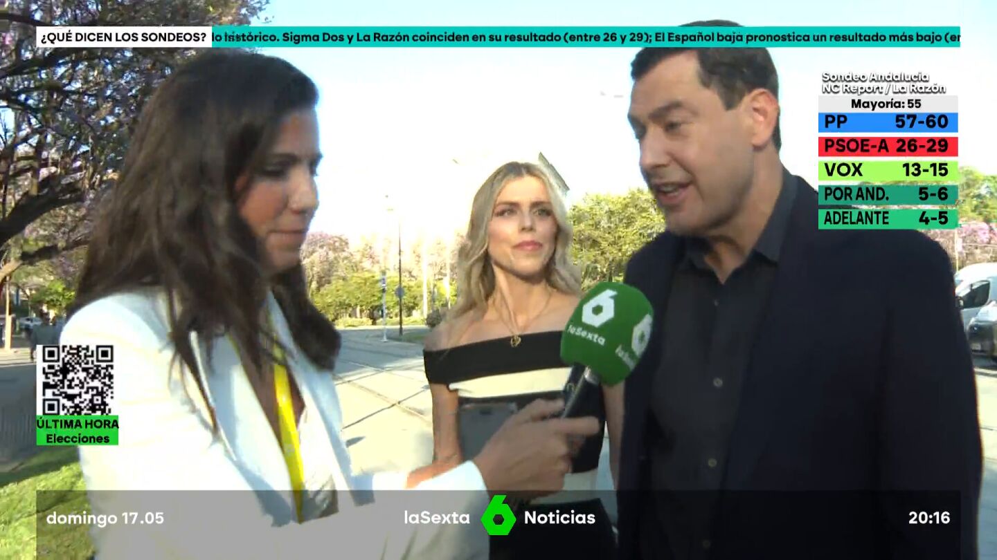 Juanma Moreno - "muy contento"