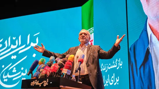 Masud Pezeshkian, presidente de Irán Masud Pezeshkian, presidente de Irán