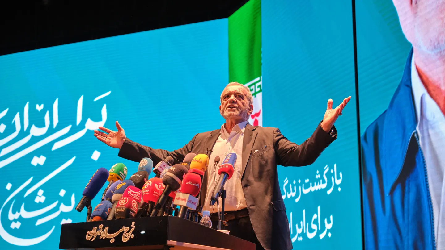 Masud Pezeshkian, presidente de Irán Masud Pezeshkian, presidente de Irán