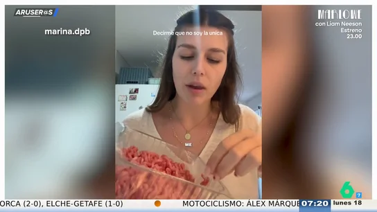 Se hace viral por comerse habitualmente la carne picada completamente cruda: "Te sorprendería la cantidad de gente que conozco que hace eso" Se hace viral por comerse habitualmente la carne picada completamente cruda: "Te sorprendería la cantidad de gente que conozco que hace eso"