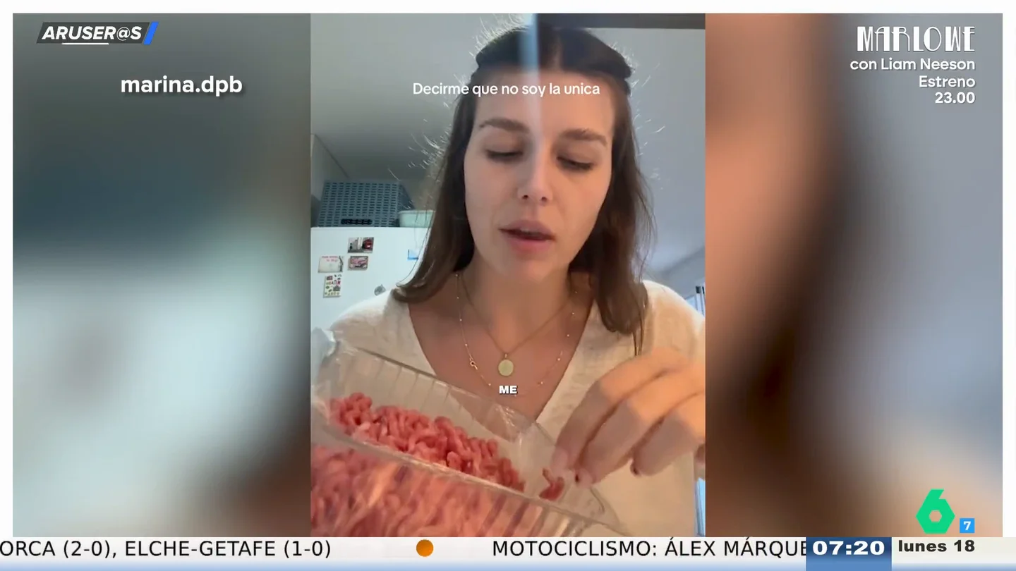 Se hace viral por comerse habitualmente la carne picada completamente cruda: "Te sorprendería la cantidad de gente que conozco que hace eso" Se hace viral por comerse habitualmente la carne picada completamente cruda: "Te sorprendería la cantidad de gente que conozco que hace eso"