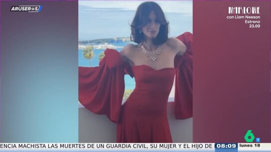 Paz Vega reaparece en Cannes con un espectacular vestido tras su divorcio con Orson Salazar: "Esperemos que no la vea Alba Carrillo"