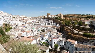 Panorámica de Setenil de las Bodegas Panorámica de Setenil de las Bodegas