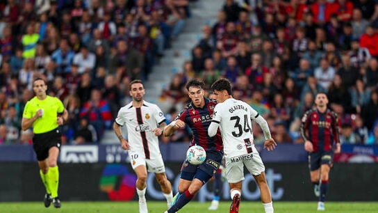 Las cuentas de los equipos de La Liga para no descender: Levante, Osasuna, Elche, Girona y Mallorca