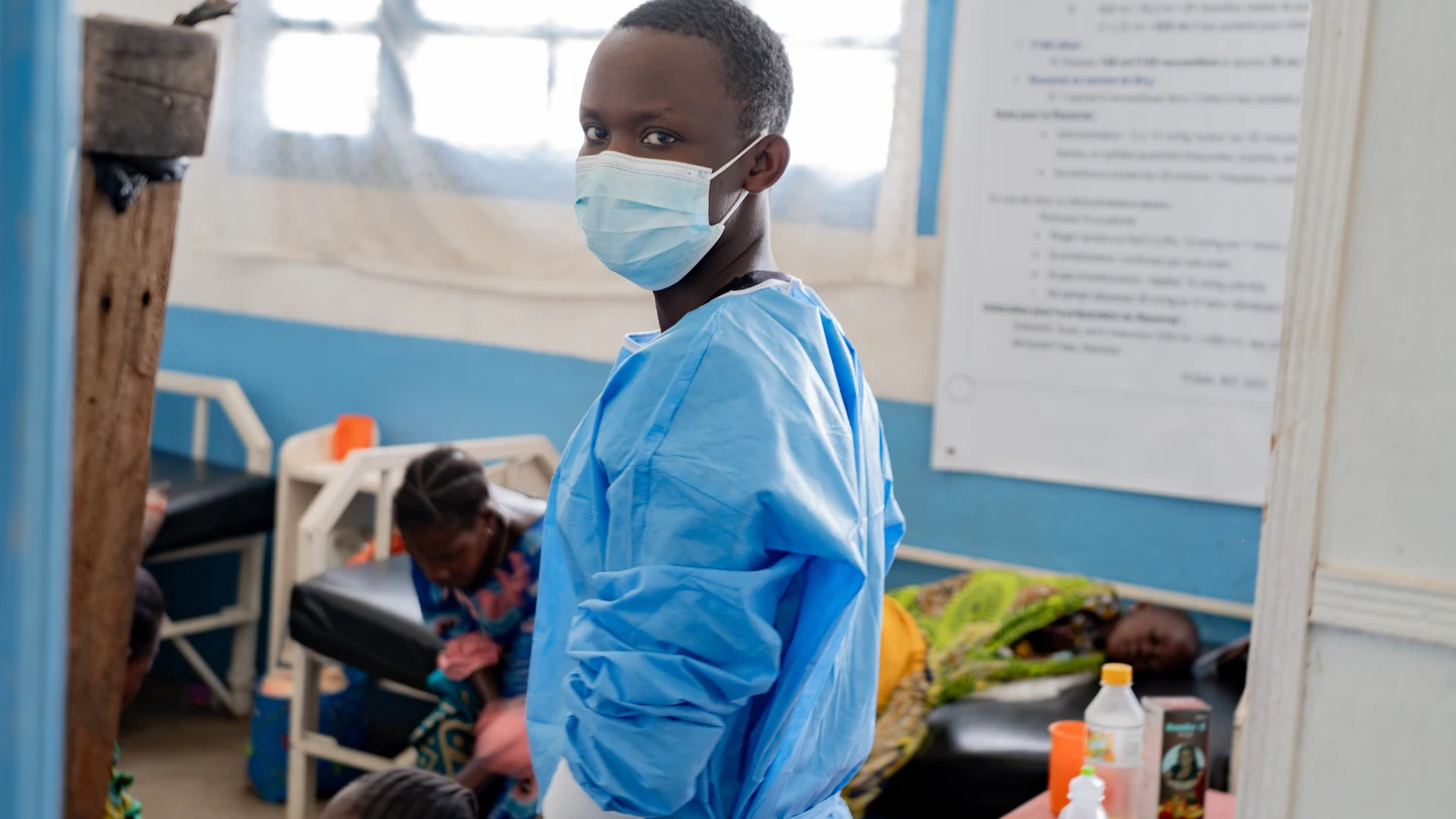 Hospital de referencia en Rwampara, en el este de la República Democrática del Congo Hospital de referencia en Rwampara, en el este de la República Democrática del Congo