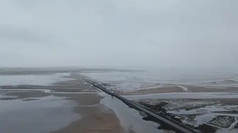 Holy Island Causeway Holy Island Causeway