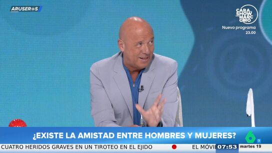 La teor&iacute;a de Alfonso Ar&uacute;s sobre la amistad entre hombres y mujeres heteroxuales: "Es probable que uno de los dos..."