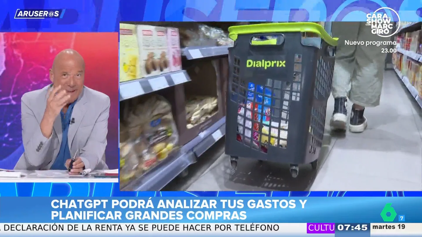 Alfonso Arús, incrédulo con la IA para ahorrar: "¿Ahora el chatGPT te va a decir cómo llegar a fin de mes?" Alfonso Arús, incrédulo con la IA para ahorrar: "¿Ahora el chatGPT te va a decir cómo llegar a fin de mes?"