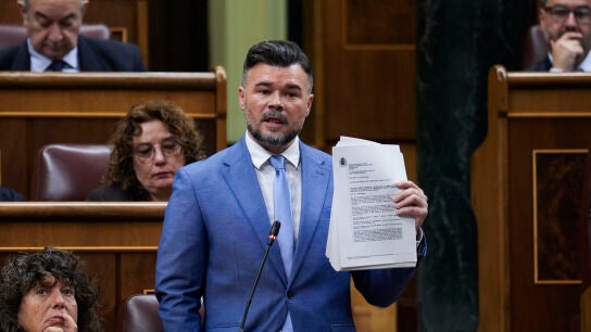 El portavoz de ERC, Gabriel Rufi&aacute;n.