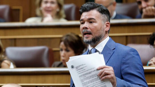 El portavoz parlamentario de ERC, Gabriel Rufi&aacute;n
