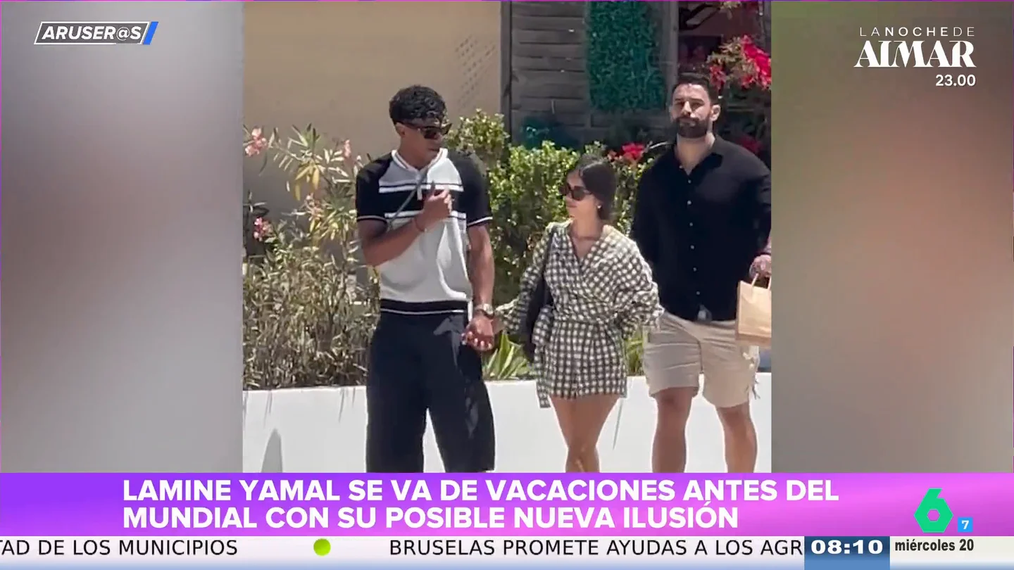 Alfonso Arús, sobre la nueva posible ilusión de Lamine Yamal: "Está haciendo el álbum de cromos de las influencers" Alfonso Arús, sobre la nueva posible ilusión de Lamine Yamal: "Está haciendo el álbum de cromos de las influencers"