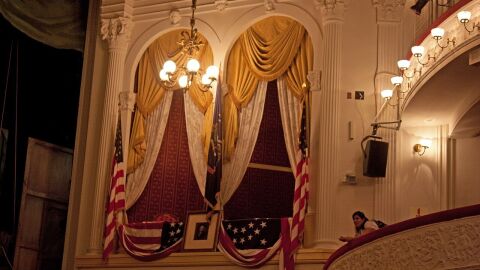 Interior el Teatro Ford, en Washington DC