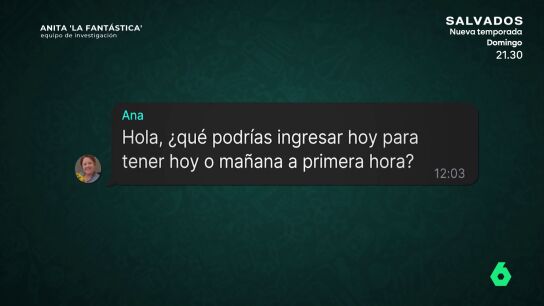 Un examigo de 'Anita, la fant&aacute;stica' cuenta c&oacute;mo le acab&oacute; estafando: "Llegu&eacute; a ingresarle 430.000 euros"