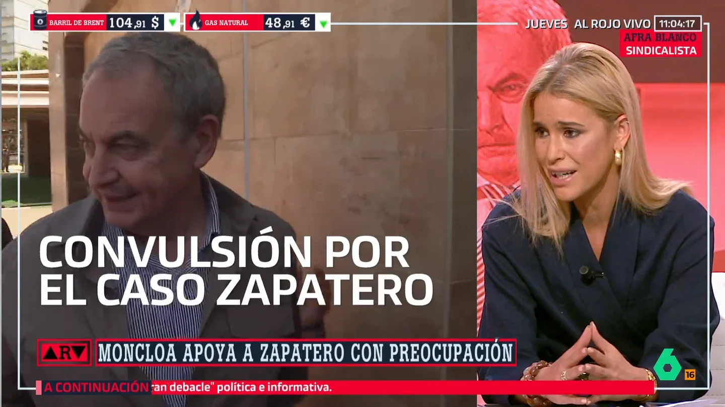 Afra Blanco, en Al Rojo Vivo Afra Blanco, en Al Rojo Vivo