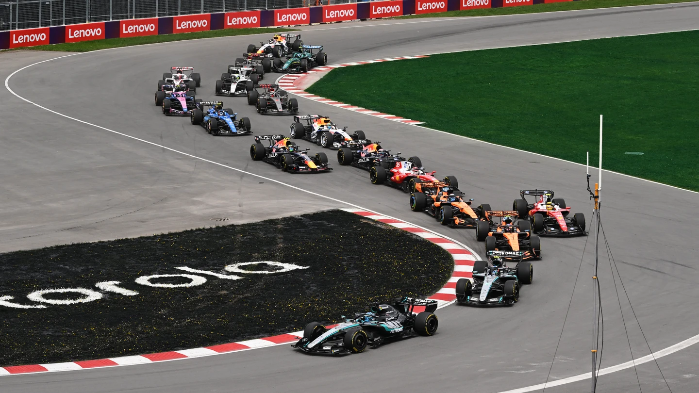 Salida de la carrera sprint del Gran Premio de Canadá 2026 Salida de la carrera sprint del Gran Premio de Canadá 2026