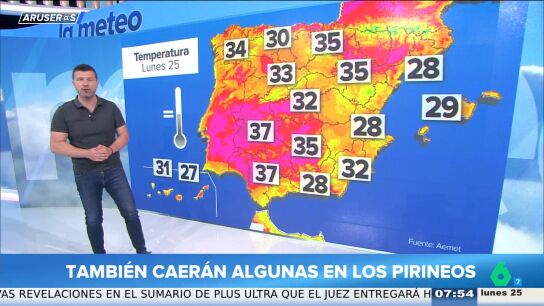 Calor y noches tropicales en la previsi&oacute;n del tiempo de Marc Redondo: "Ciudades como Sevilla o Badajoz alcanzar&aacute;n por primera vez los 40&ordm;"