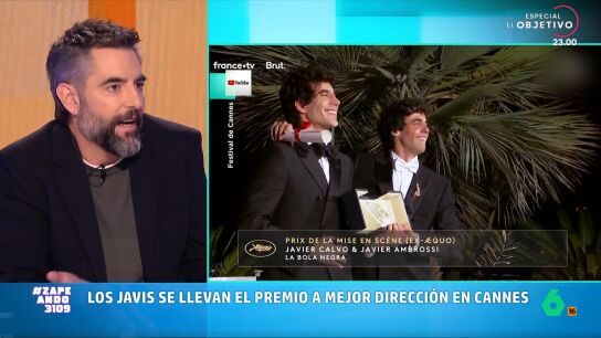 Ante el nuevo &eacute;xito del cine espa&ntilde;ol en el Festival de Cannes gracias a Los Javis y su pel&iacute;cula 'La bola negra', Dani Mateo no siente otra cosa que admiraci&oacute;n por Javier Calvo y Javier Ambrossi.