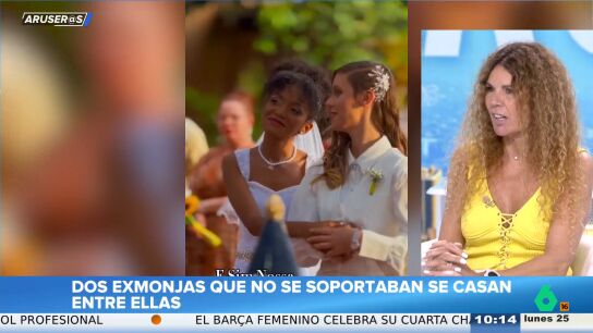 Dos exmonjas que se conocieron el convento se enamoran y se casan entre ellas: "Lo que est&aacute;is viendo son im&aacute;genes de su boda"