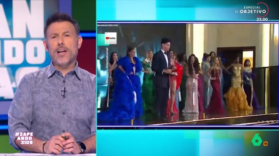 La modelo se resbal&oacute; justo en el momento que el presentador del certamen anunciaba que era una de las clasificadas. Puedes ver la viral escena en el v&iacute;deo principal. 