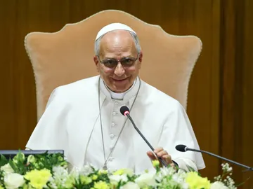 El papa León XIV El papa León XIV
