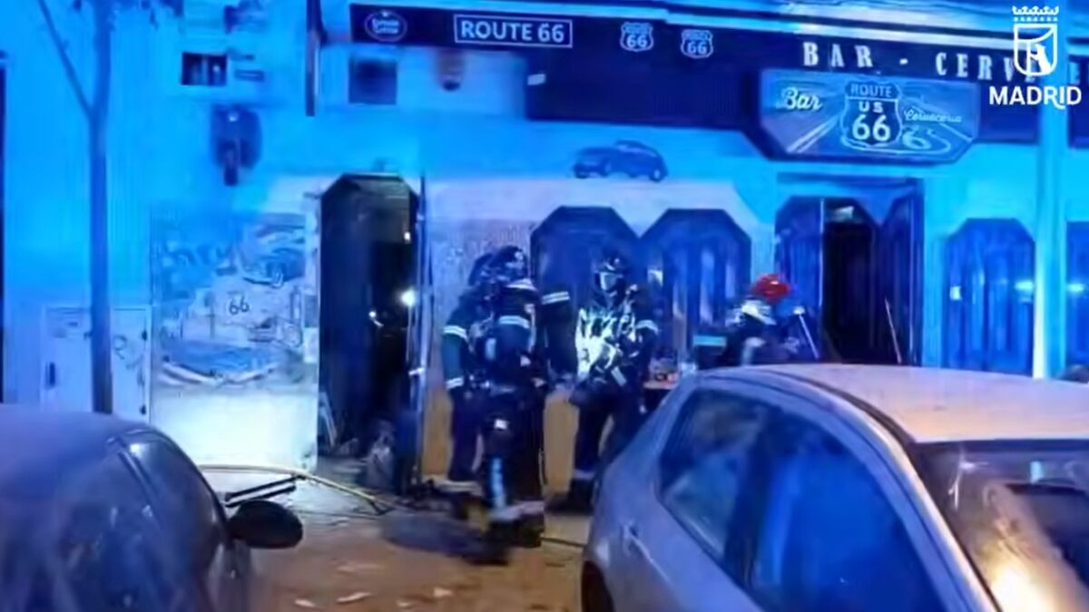 Siete heridos, uno de ellos muy grave, en una explosión en un bar de Villaverde, en Madrid