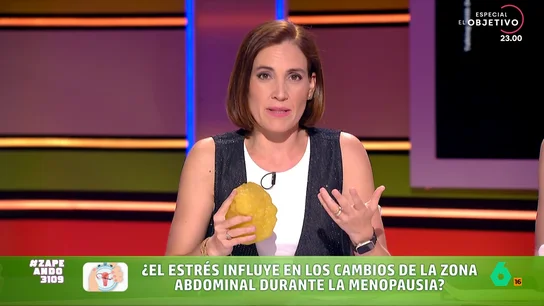 ¿Por qué sale michelín en el abdomen con la menopausia? Boticaria García desvela las causas y cómo evitarlo Boticaria García habla sobre la grasa abdominal que aparece con la menopausia, relacionada con la bajada de estrógenos y que tenemos menos músculo. Además, desmonta los mitos de que se ralentiza el metabolismo o de que para rebajar el michelín hay que hacer abdominales.