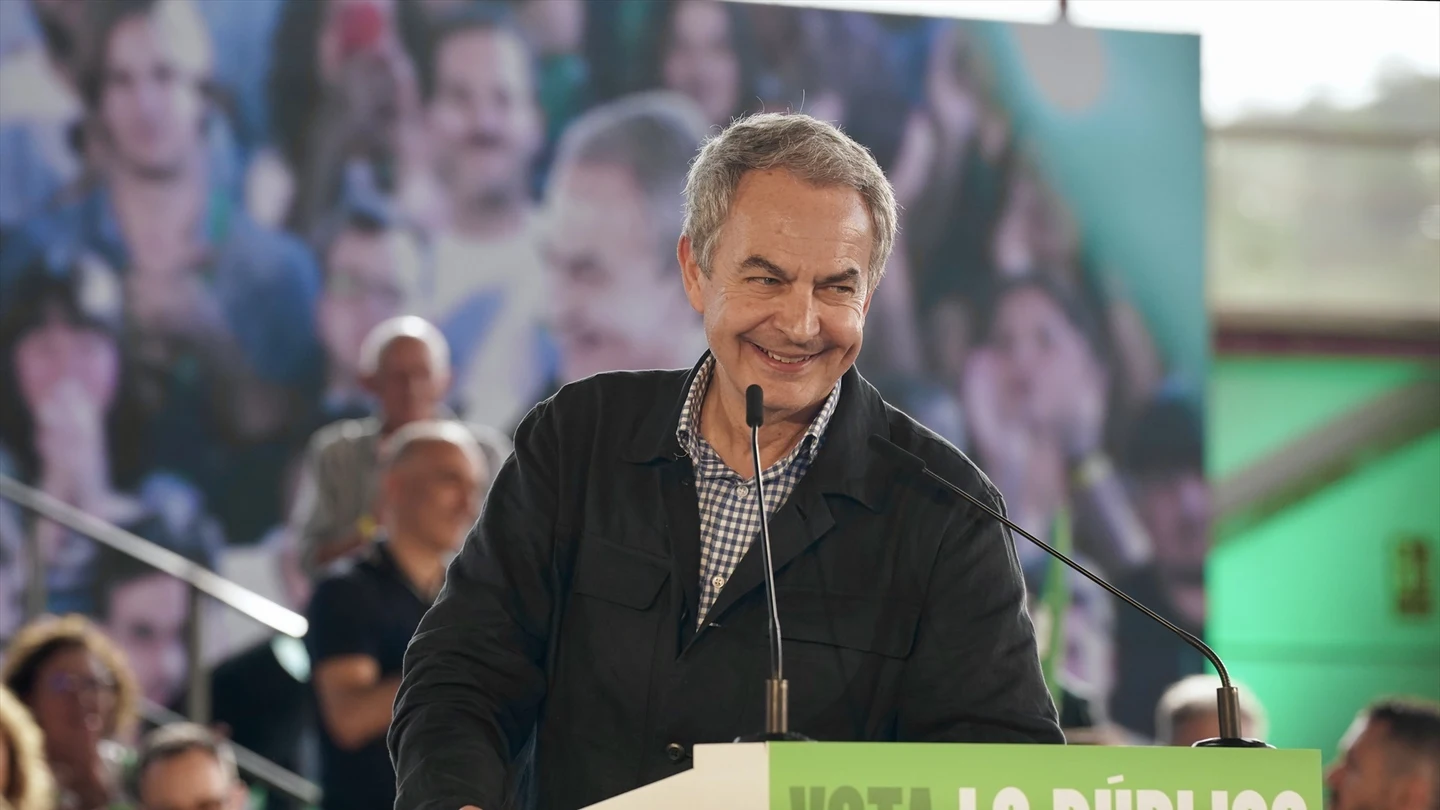 El expresidente José Luis Rodríguez Zapatero en un acto en Andalucía El expresidente José Luis Rodríguez Zapatero en un acto en Andalucía