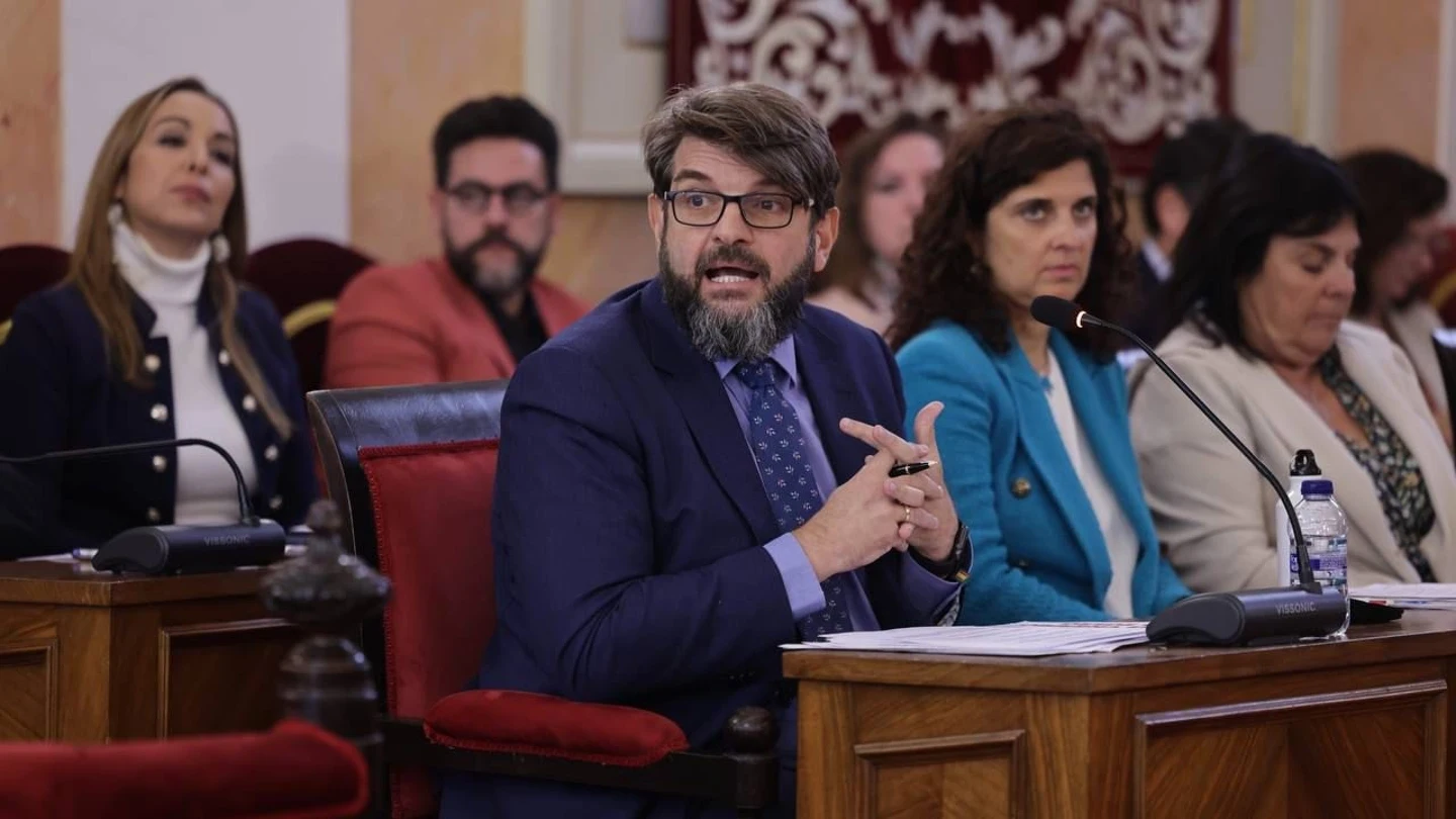 El portavoz de Vox en Alcalá de Henares, Víctor Acosta El portavoz de Vox en Alcalá de Henares, Víctor Acosta