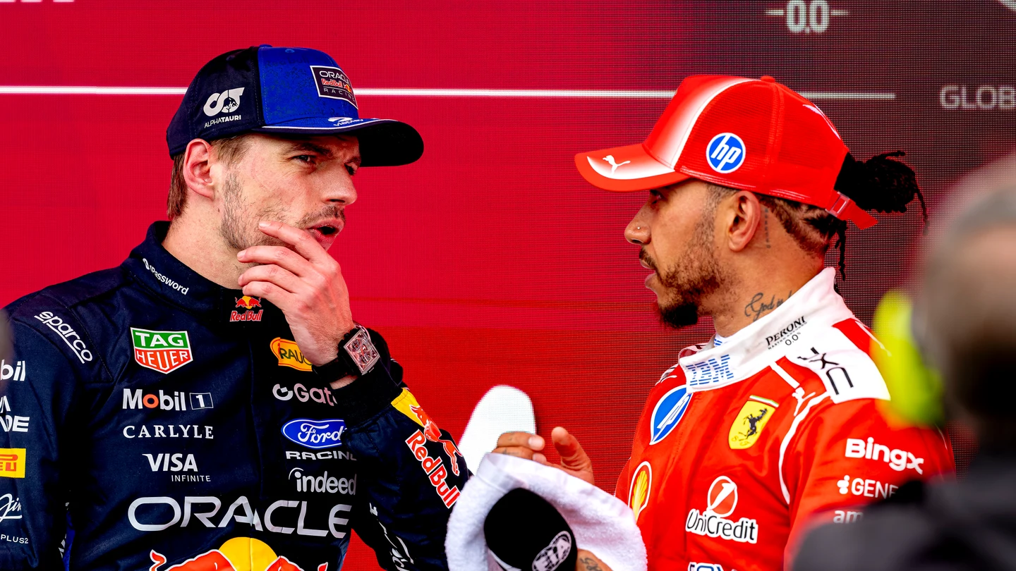 Max Verstappen y Lewis Hamilton Max Verstappen y Lewis Hamilton