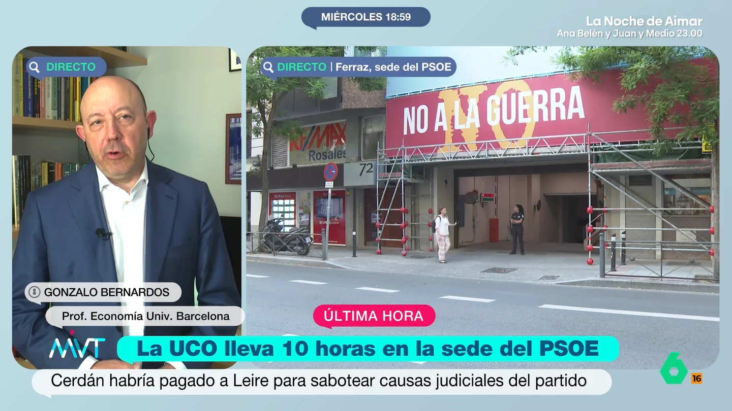 Gonzalo Bernardos señala dos motivos por los que se recurre a las facturas falsas: "Lo ilegal hay que encubrirlo" El economista cuenta que este tipo de facturas, por ejemplo, se hace para que las empresas paguen menos impuestos. Bernardos indica que si la empresa que no ha hecho el servicio hace una factura y cobra, "las obligaciones con Hacienda pasan a esta última".