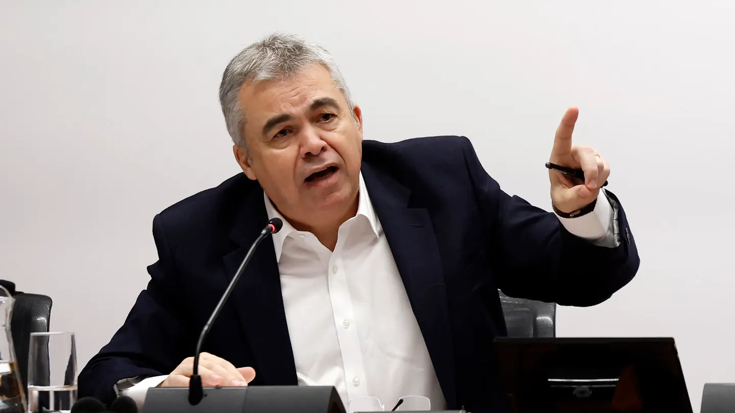 Imagen de archivo del exsecretario de Organización del PSOE, Santos Cerdán. Imagen de archivo del exsecretario de Organización del PSOE, Santos Cerdán.