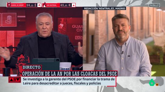 Aimar Bretos, sobre la entrada de la UCO en Ferraz: "Lo m&aacute;s urgente es que el PSOE explique qu&eacute; papeles le han pedido en la operaci&oacute;n"