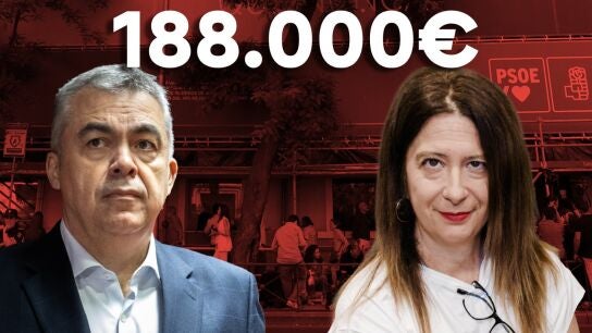 La "trama para desestabilizar" causas judiciales contra el PSOE de Santos Cerd&aacute;n y Leire D&iacute;ez: pagaron 188.000 euros, pero prometieron muchos m&aacute;s