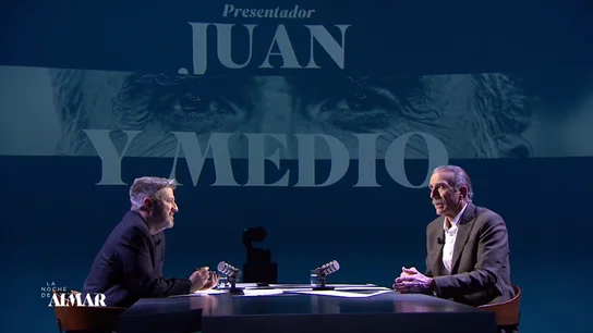 La entrevista completa de Aimar Bretos a Juan y Medio en La Noche de Aimar: "El humor es un filtro para digerir mejor la realidad" La entrevista completa de Aimar Bretos a Juan y Medio en La Noche de Aimar: "El humor es un filtro para digerir mejor la realidad"