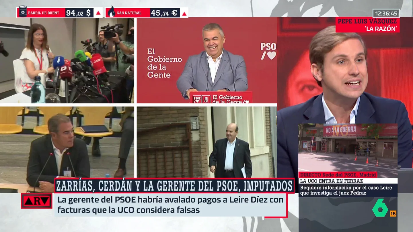 Pepe Luis Vázquez: "Convendría recuperar y escuchar el discurso de Pedro Sánchez de hace ocho años, cuando prometía regeneración, higieney decencia" Pepe Luis Vázquez: "Convendría recuperar y escuchar el discurso de Pedro Sánchez de hace ocho años, cuando prometía regeneración, higieney decencia"