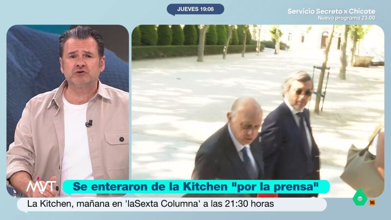 I&ntilde;aki L&oacute;pez, sobre Fern&aacute;ndez D&iacute;az y su n&uacute;mero dos: "Me indigna que prefieran pasar por tontos antes que por perge&ntilde;adores de una trama"