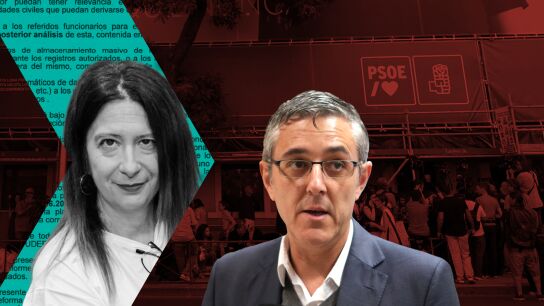 Leire D&iacute;ez y Eduardo Madina