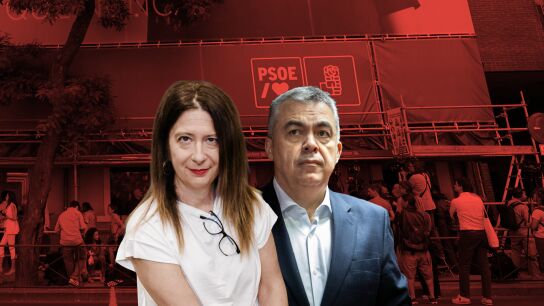 Leire D&iacute;ez y Santos Cerd&aacute;n.