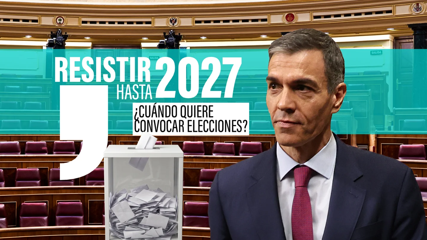 Adelanto electoral, moción de censura o resistir hasta el final: las tres opciones para una legislatura que cada vez pesa más a Sánchez Adelanto electoral, moción de censura o resistir hasta el final: las tres opciones para una legislatura que cada vez pesa más a Sánchez