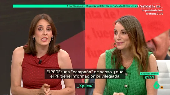 Rita Maestre, a la izquierda; Andrea Levy, a la derecha Rita Maestre, a la izquierda; Andrea Levy, a la derecha