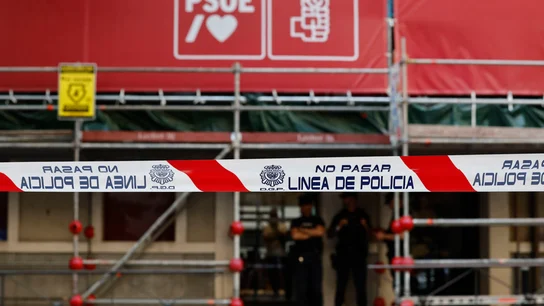 Fachada de la sede del PSOE en Ferraz Fachada de la sede del PSOE en Ferraz/ EFE/Daniel González