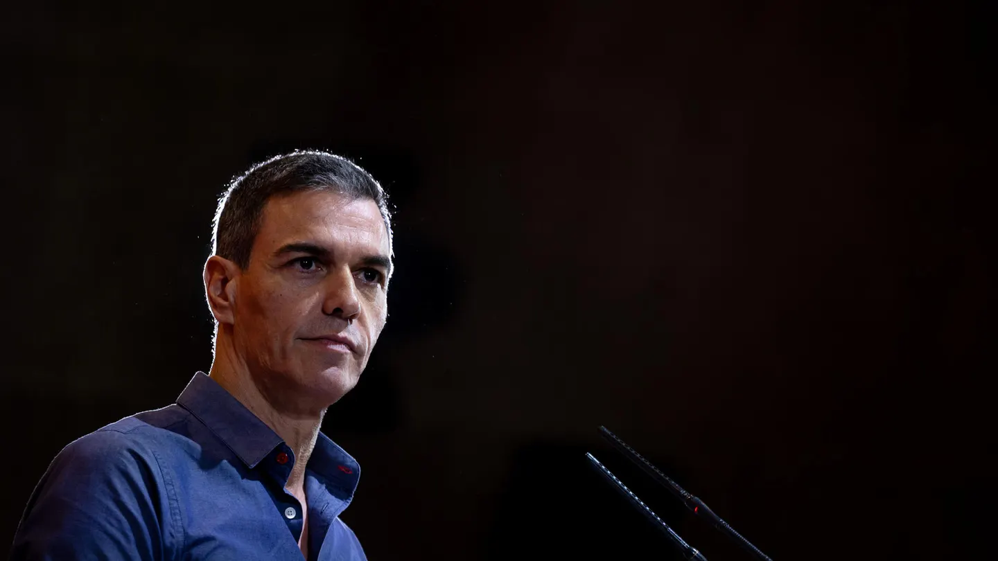 El presidente del Gobierno, Pedro Sánchez, en un acto el 31 de mayo El presidente del Gobierno, Pedro Sánchez, en un acto el 31 de mayo