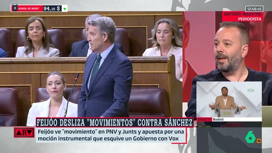 Antonio Maestre analiza una posible moción de censura: "PP y Vox actúan como una auténtica unidad de acción" Antonio Maestre analiza una posible moción de censura: "PP y Vox actúan como una auténtica unidad de acción"