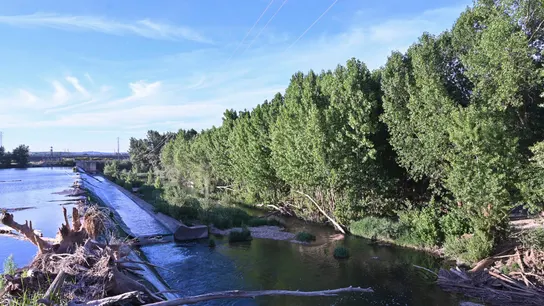 Pantano de Palencia en el que han muerto dos mujeres Pantano de Palencia en el que han muerto dos mujeres