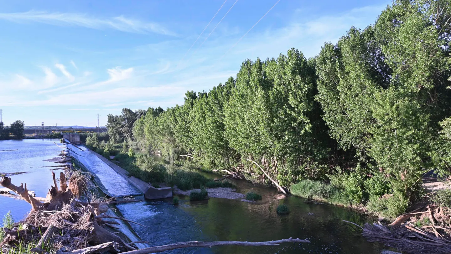 Pantano de Palencia en el que han muerto dos mujeres Pantano de Palencia en el que han muerto dos mujeres