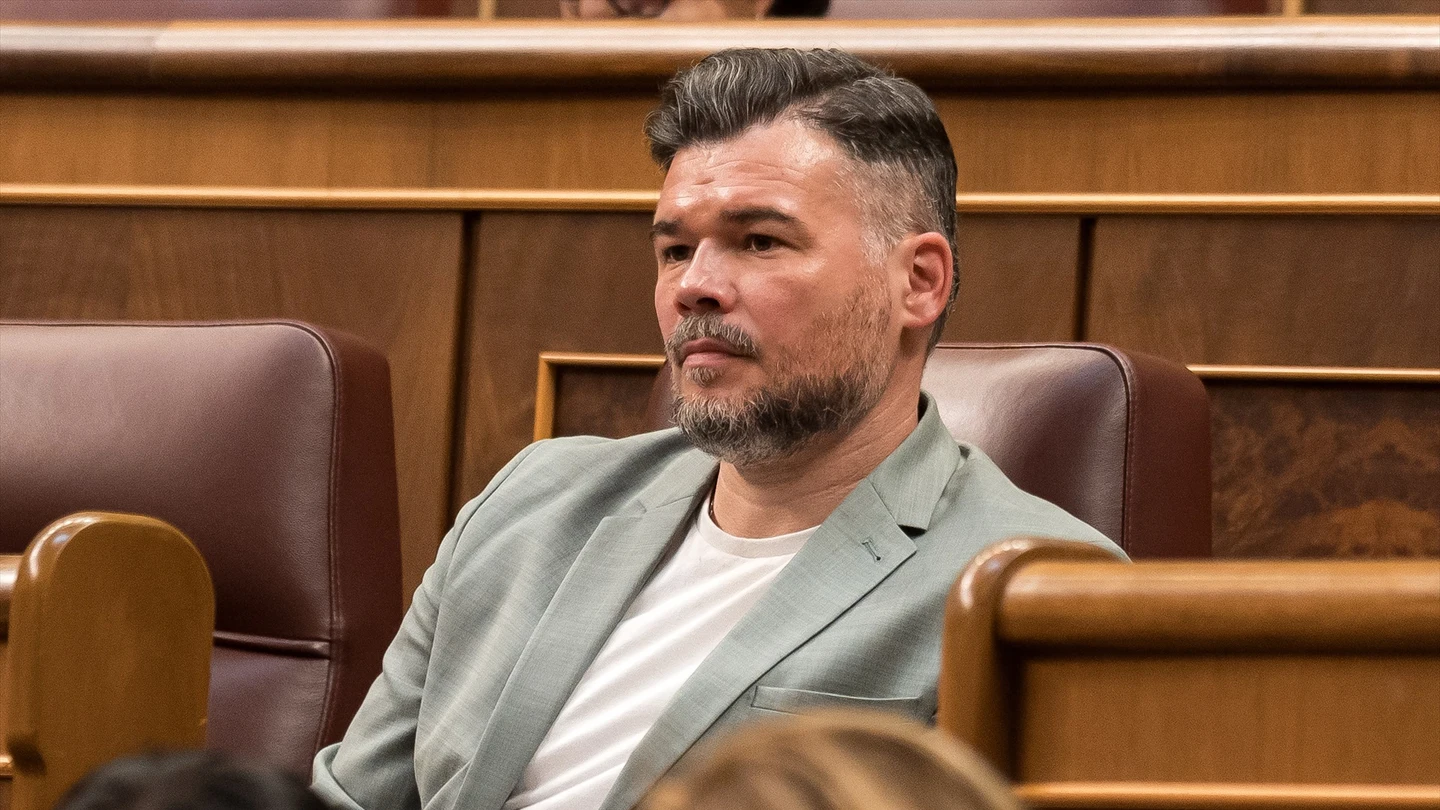 Imagen de archivo de Gabriel Rufián. Imagen de archivo de Gabriel Rufián.