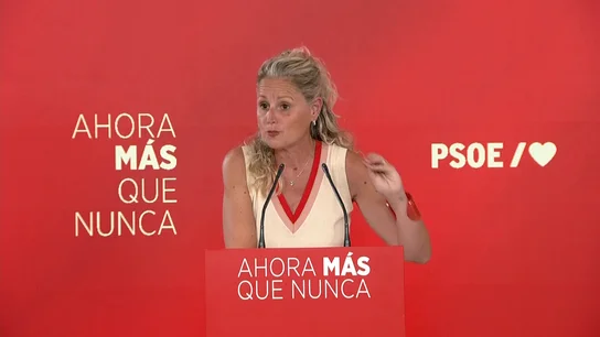 Montse Mínguez (PSOE) Montse Mínguez (PSOE)